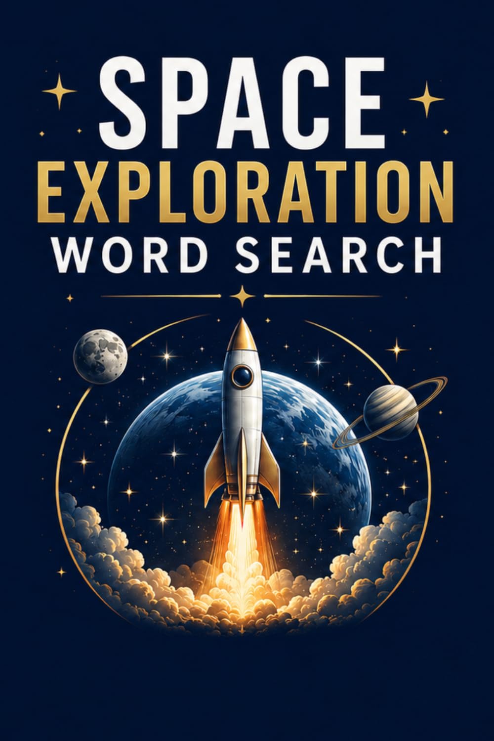SPACE EXPLORATION WORD SEARCH: 60 Word Search Puzzles: 6x9 Inches, 120 Pages | 60 word search Puzzles | Solutions Included|
