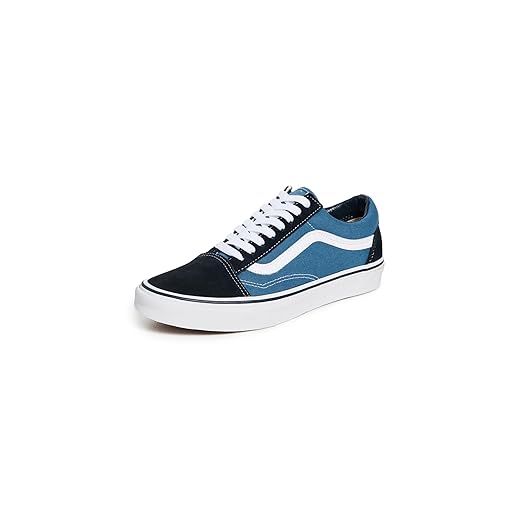 Vans Adult Old Skool Core Classics, Navy , Men's 7, Navy/White, 8.5 Women/7 Men