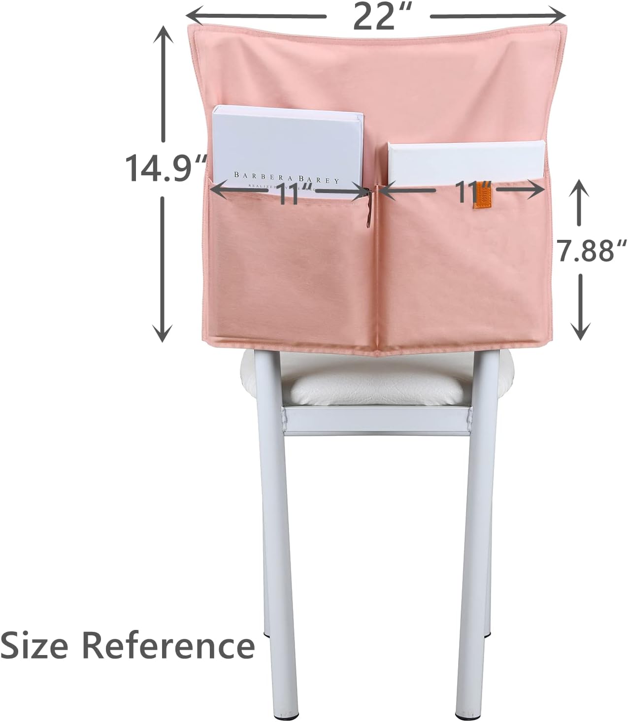 Muka Dining Chair Covers Set of 6, Living Room Chair Slipcovers 6 Pack-Dark Grey-L