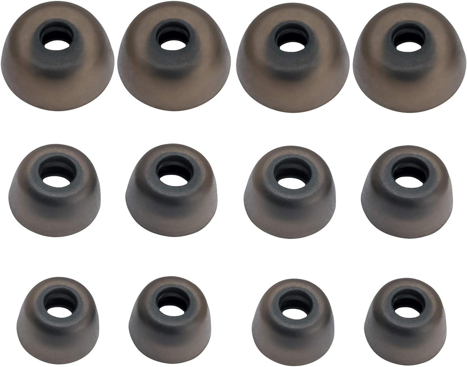 BLLQ 12 PCS Replacement EarGels Ear Gels Ear Buds Tips Compatible with