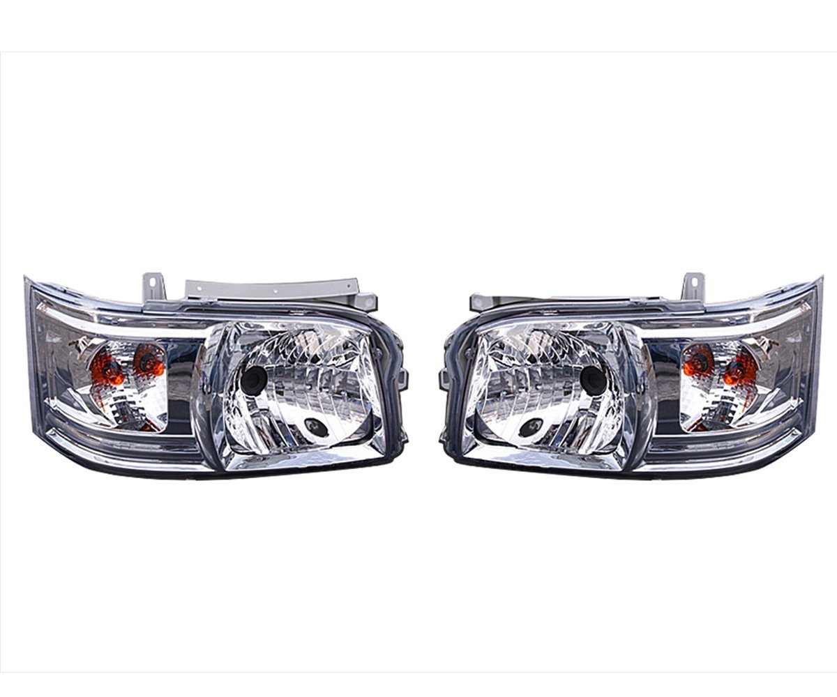 Amazon | ハイエース200系 1-2型 純正タイプ ヘッドライト