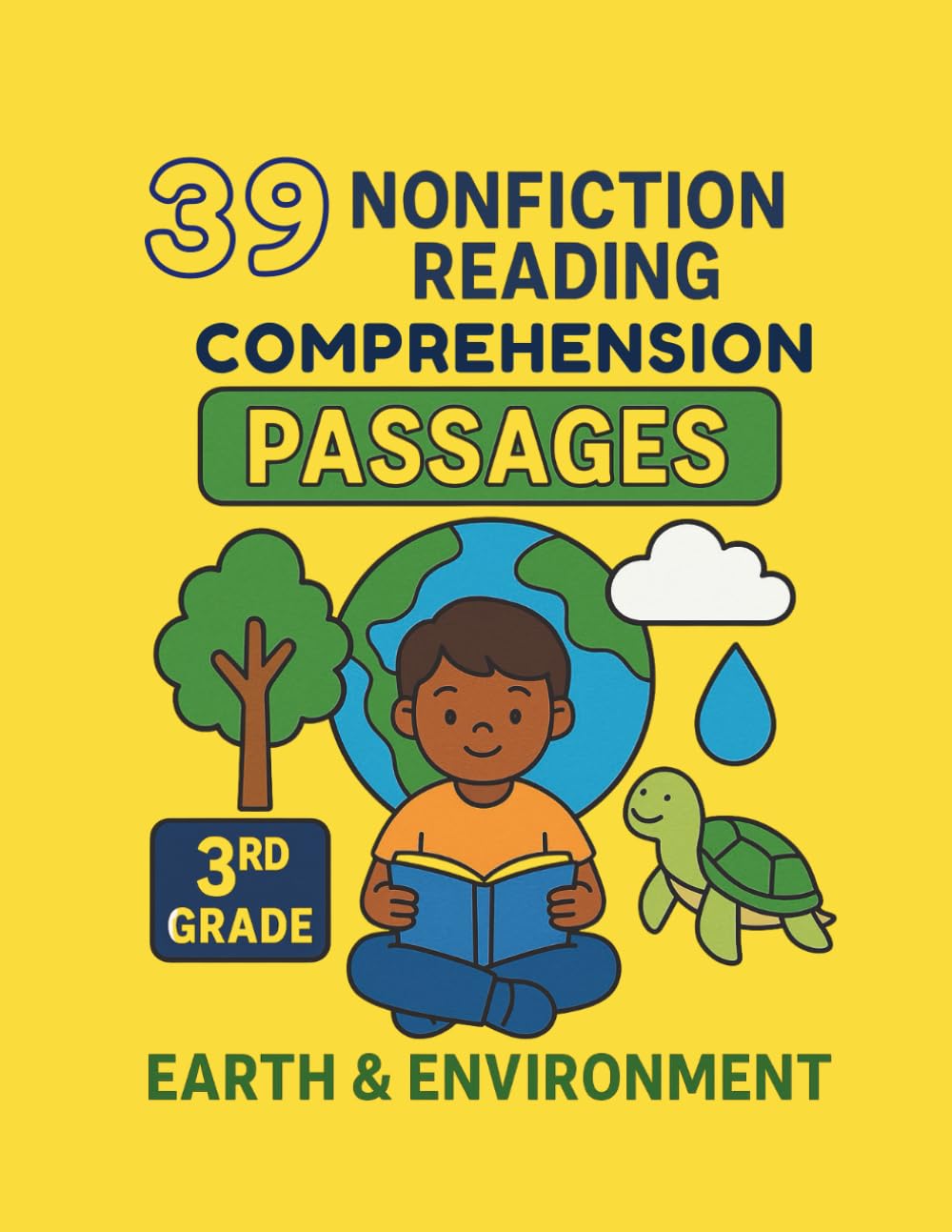 3rd Grade Reading Comprehension Passages – Nonfiction Strategies: 39 Engaging Nonfiction Passages with Comprehension Questions and Answer Keys | CCSS Aligned