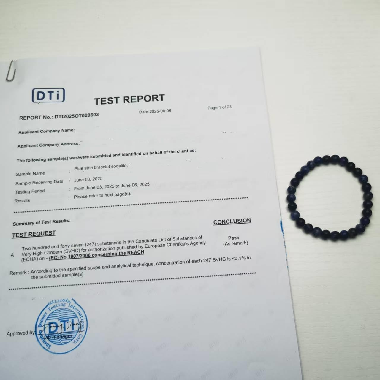 Natural 6mm sodalite Round Bead Stretch Bracelet, 6.5-7.5 Inch Yoga Meditation Gemstone Bracelet, Blue Crystal Jewelry for Women Ladies - Image 6