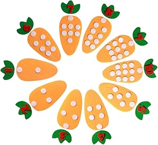 Totority Brinquedo Para Crianças Brinquedos De Jardim De Infância Crianças Ensinam Ajuda Brinquedo Educacional Material De Ajuda De Ensino Pacote De Quebra-Cabeça Infantil Mochila Laranja
