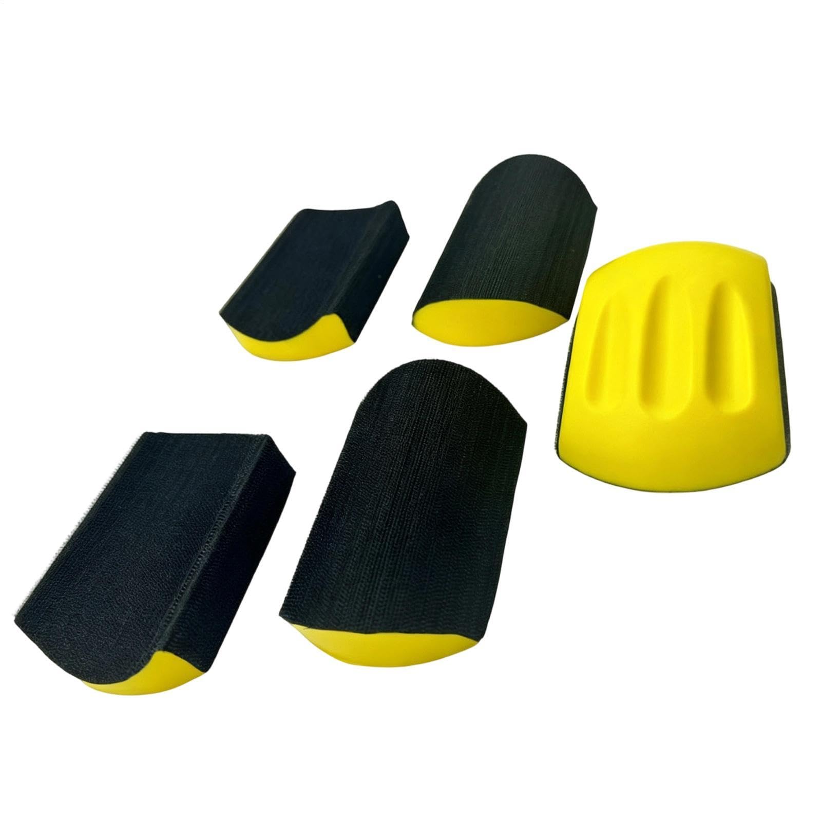 schleifpads 5 Stück -Aufbereitungs-Polierpads | Holzbearbeitungs-Schleifblock für Bastelarbeiten Zuhause Werkstatt Studio Büro Industrie Bauwesen Holzbearbeitung Möbel