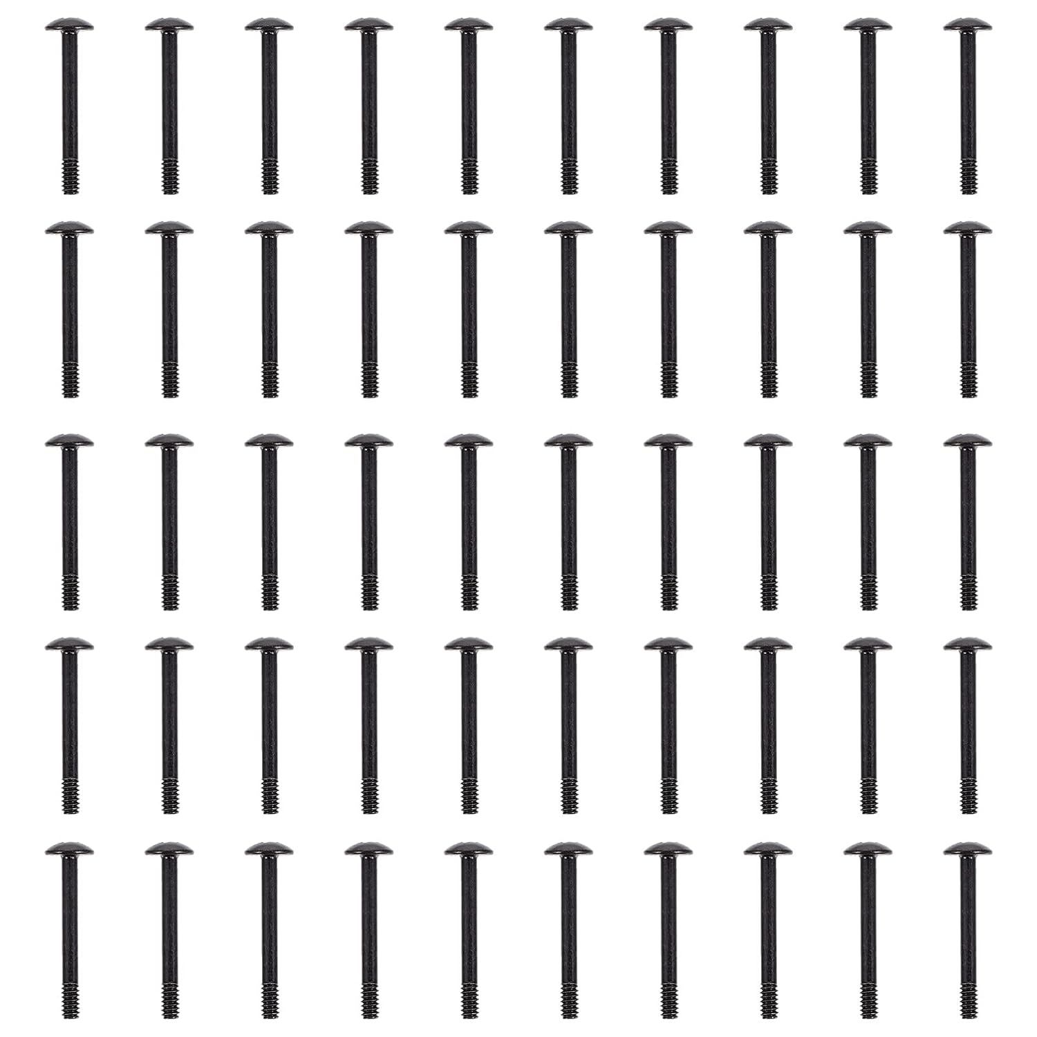 Scicalife 50Pcs 30Mm Long Pc Fan Screws Self-Tapping Head Screws for Computer Case Cooling Fans and Radiator Installation