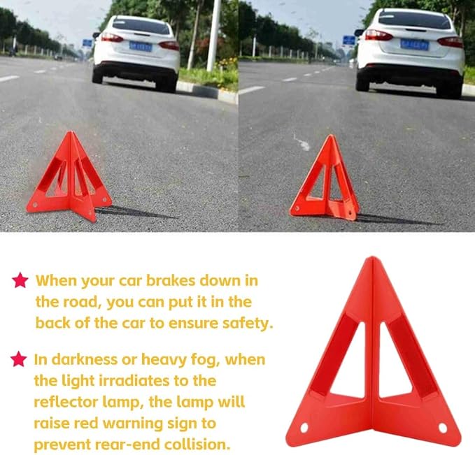 Triángulos Reflectivos de Emergencia para Auto miniatura 6