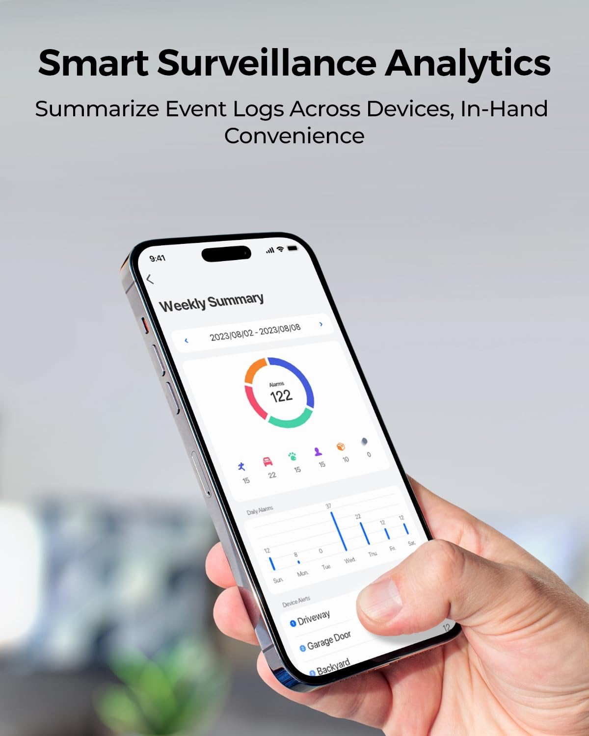 Reolink Home Hub Pro, scentralizowana kontrola do 16 kamer bezpieczeństwa, do 16 TB pamięci HDD, szyfrowanie AES-128, streaming 8K, Wi-Fi 6 i syrena 120 dB.
