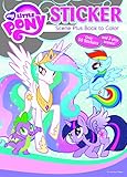 Bendon Publishing My Little Pony Sticker Scene Plus Book to Color