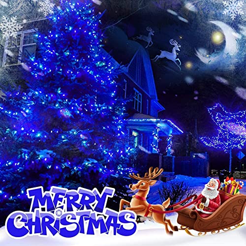 Image of Gesto Blue Led Serial String Lights - Waterproof Copper Wire Led Fairy Lights for Home Decoration,Christmas, Deepawali & Diwali Decoration Lights for Balcony Outdoor (20 Meter | Pack of 1)