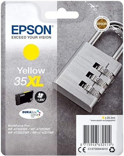 Epson Paquete individual amarillo 35XL Ultra Ink, C13T35944010 (Ultra Ink)