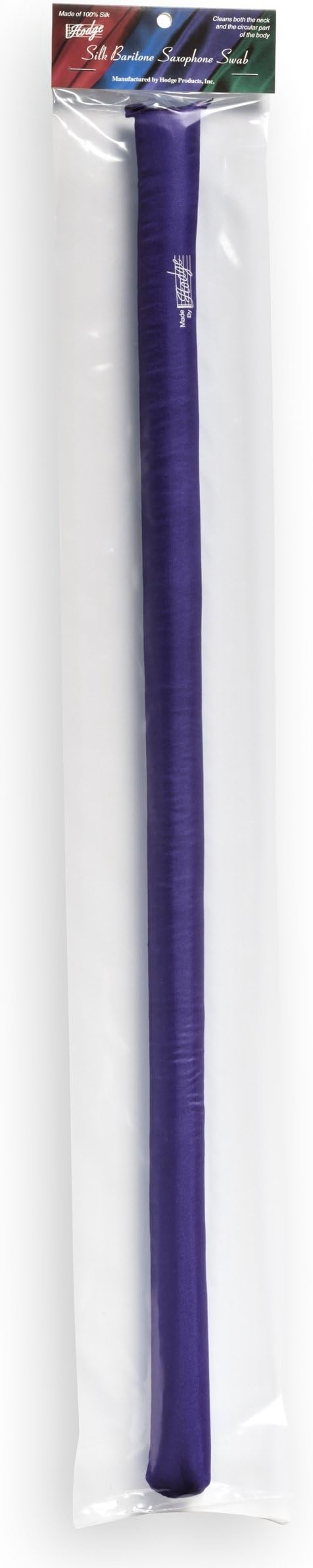 HodgeSilk Baritone Saxophone Swab - Purple