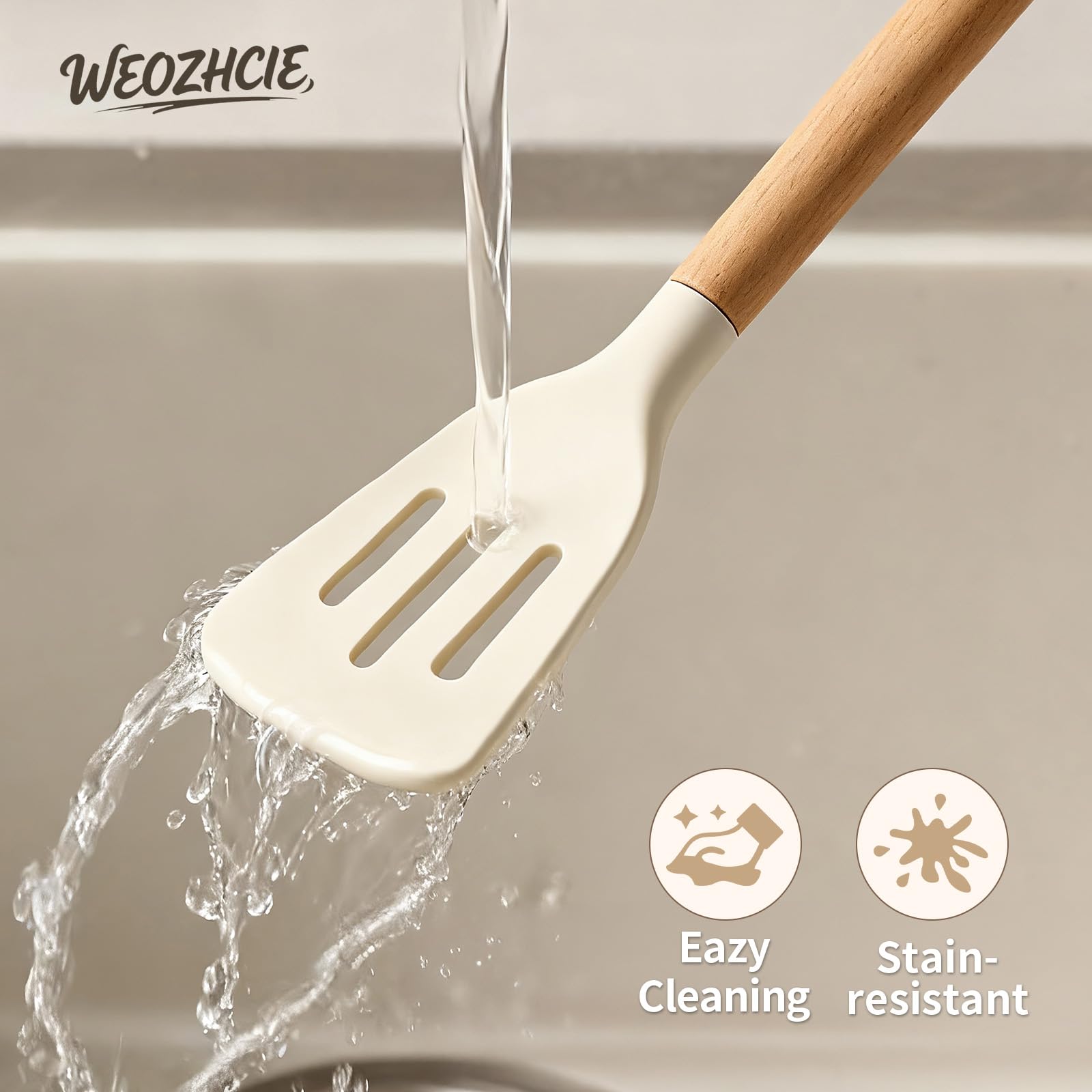 Silicone Cooking Utensil Set - 12 Piece -5 Silicone Cooking Utensil Set - 12 Piece -5