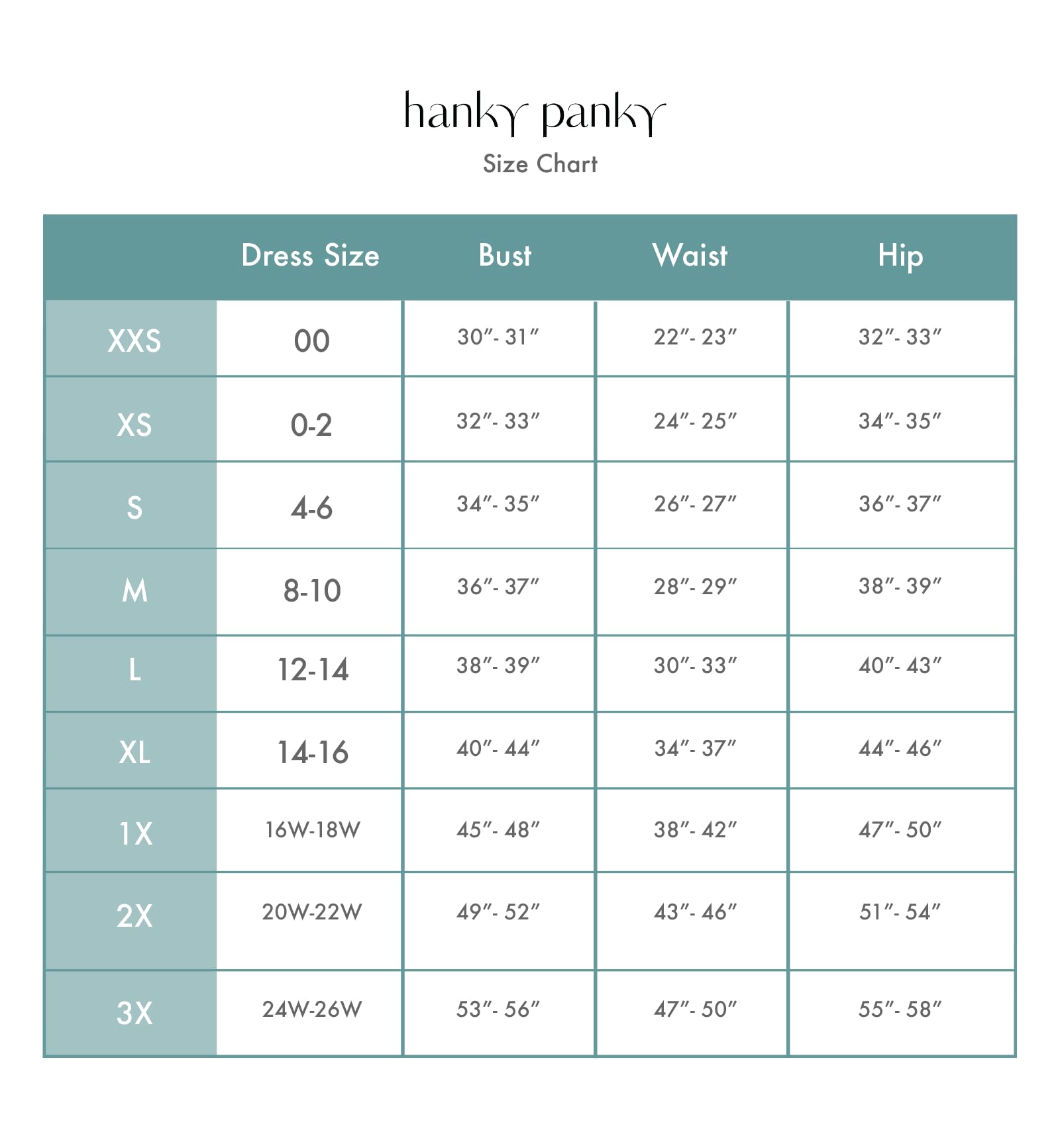 Hanky Panky Lencería para Mujer