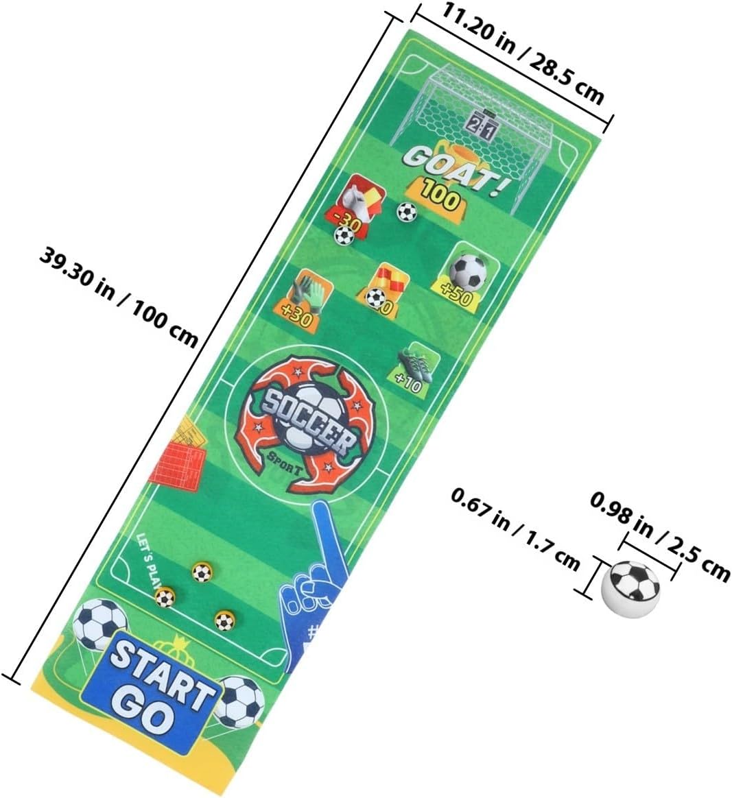ORFOFE Indoor Curling Game Set and Babies, Easy to Set up Tabletop Sports Made of Cloth, Abs, and Iron, Safe to Use for Parent Recreational Play and Family Fun