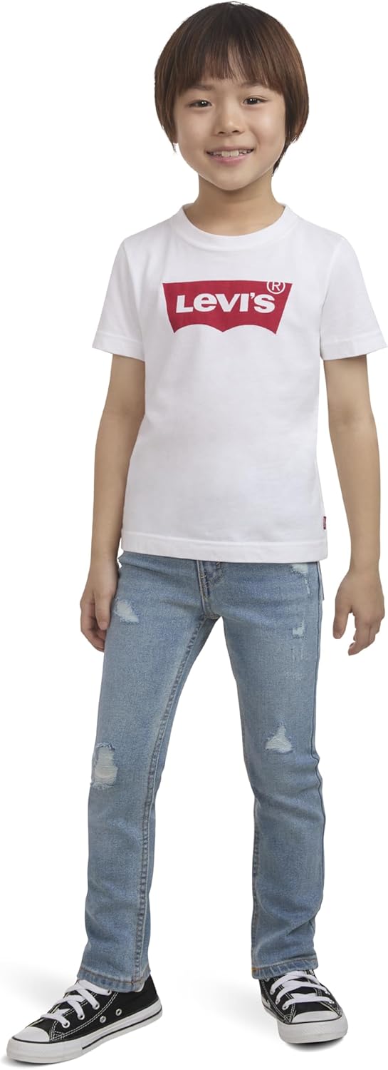 Levi's Boys 510 Skinny Fit Destructed Jeans - Image 7