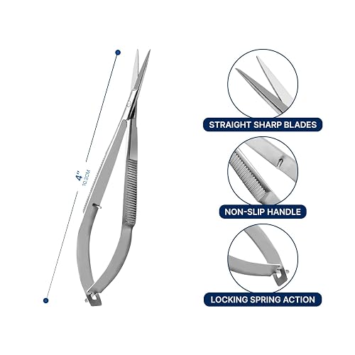 Snapklik.com : Micro Iris/Noyes/Castroviejo Scissors Ophthalmic ...