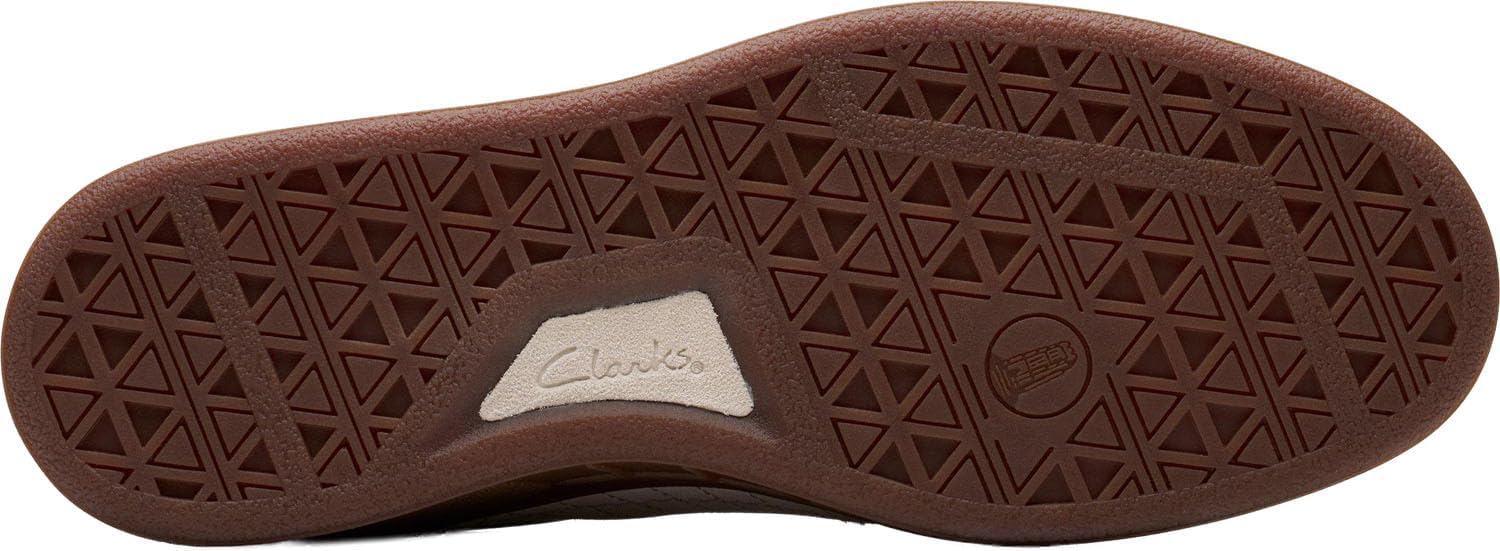 Clarks - Mens Craft Rally Ace Shoes, Color Off White Suede, Size: 13 M US - Image 3