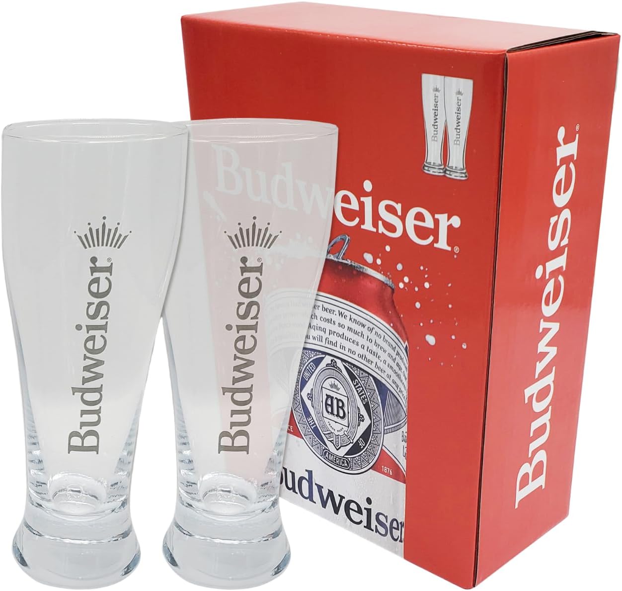 LORD'S ROCKS Authentically Licensed 16.9oz Pilsner Glass - Set of 2 Compatible