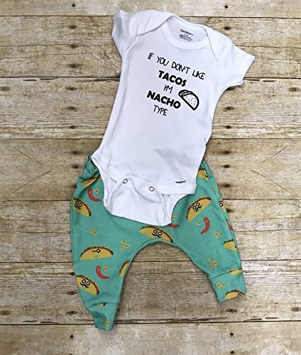 nacho baby onesie
