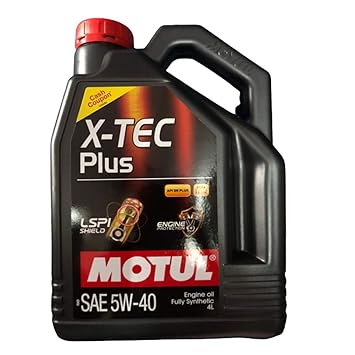 Motul X-TEC Plus SAE 5W40 Fully Synthetic Engine Oil (4L)