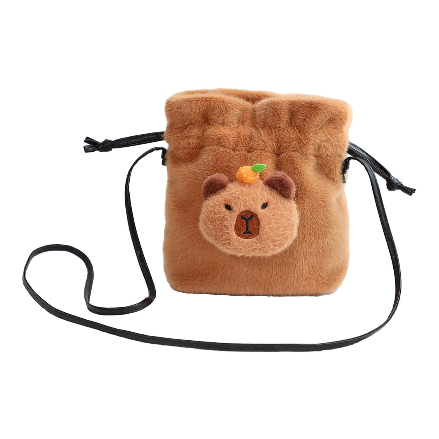 CLUB BOLLYWOOD Capybara Crossbody Bag Soft Cartoon Purse for Children Small Items Toys|Clothing, Shoes & Accessories | Womens Handbags & Bags| Womens Handbags & Bags