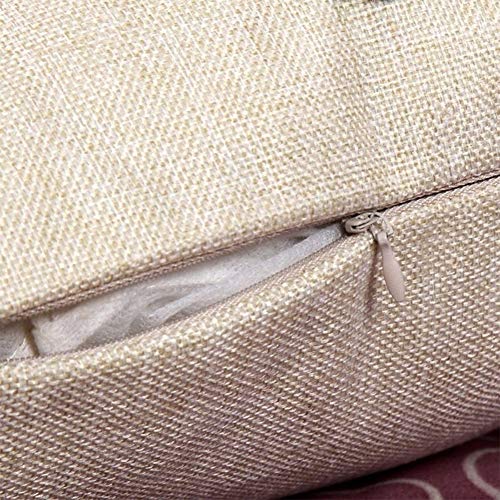 Hl Hlppc Animal Throw Pillow Case Cute Llama Cotton Linen Cushion Cover 18 X 18 Inches Standard Square Decorative Pillow Cover For Sofa And Bed One Side Print #TOP3