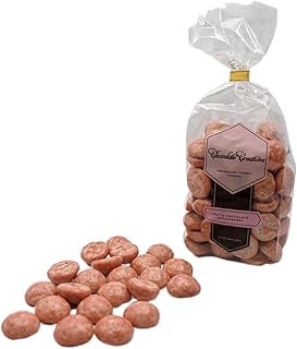 Dutch Chocolate Crunch Cookies-White Chocolate Strawberry; also called: pepernoten, kruidnoten, Holland peppernuts, chocolade kruidnoten