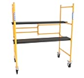 Stacker 4FT High Portable Scaffold, 500 lb Capacity, Indoor DIY Work Platform for Home Projects, Model S-IRS400