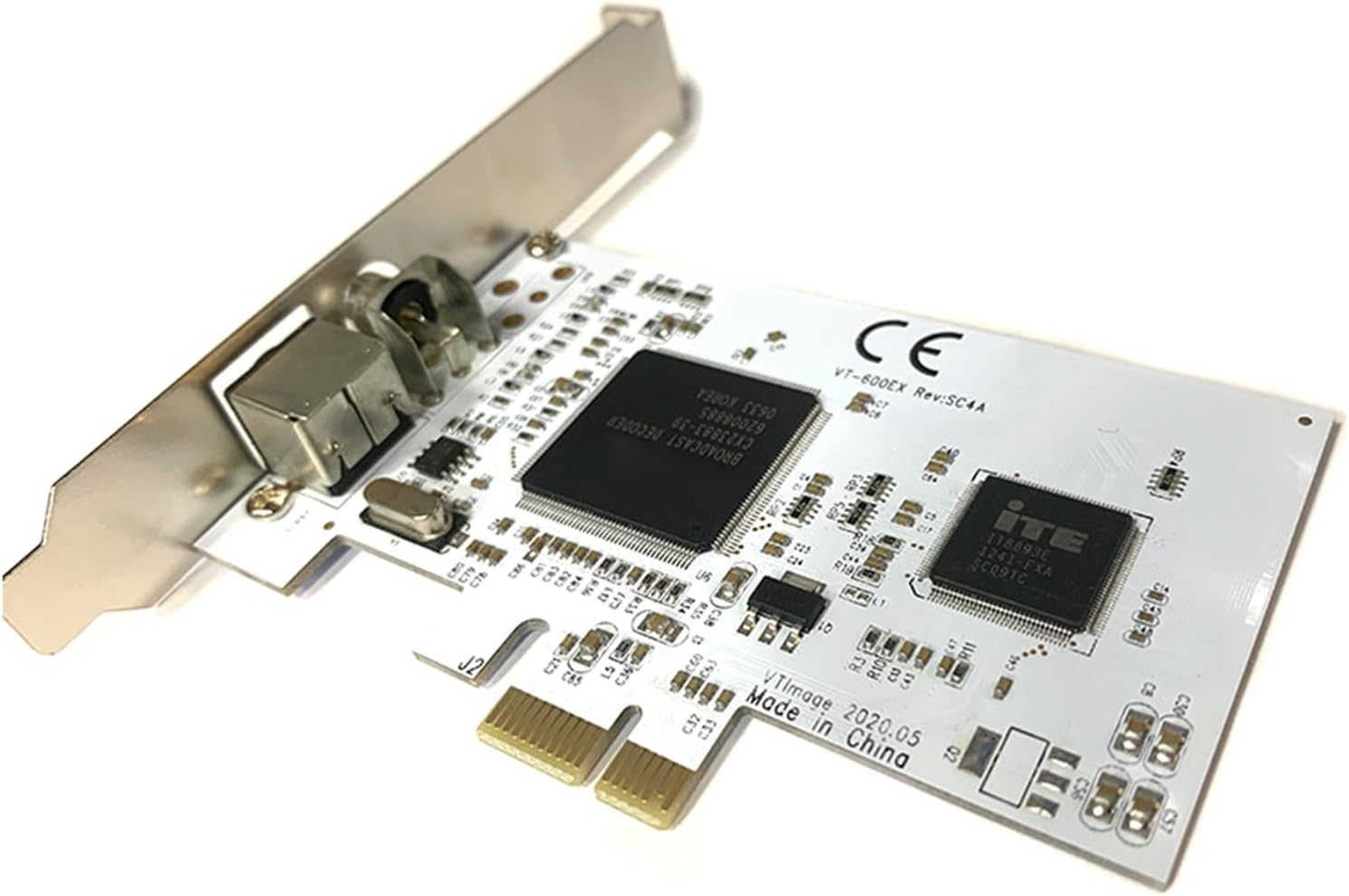 High Clear PCIE Expansion Card 640x480 PCIE Video Capturing Card for Surveillances and Imaging Capturing Card SD Video Capture Card