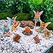 Mood Lab Fairy Garden - Miniature Fairies Figurines Accessories - Camping Kit of 9 pcs - Set for Outdoor or House Decor