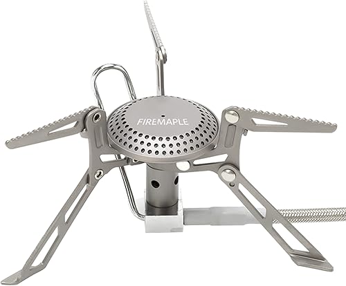 Fire-Maple Blade 2 Estufa portátil de propano para acampar y mochilero ultraligera Estufas de senderismo de titanio con tubo de precalentamiento