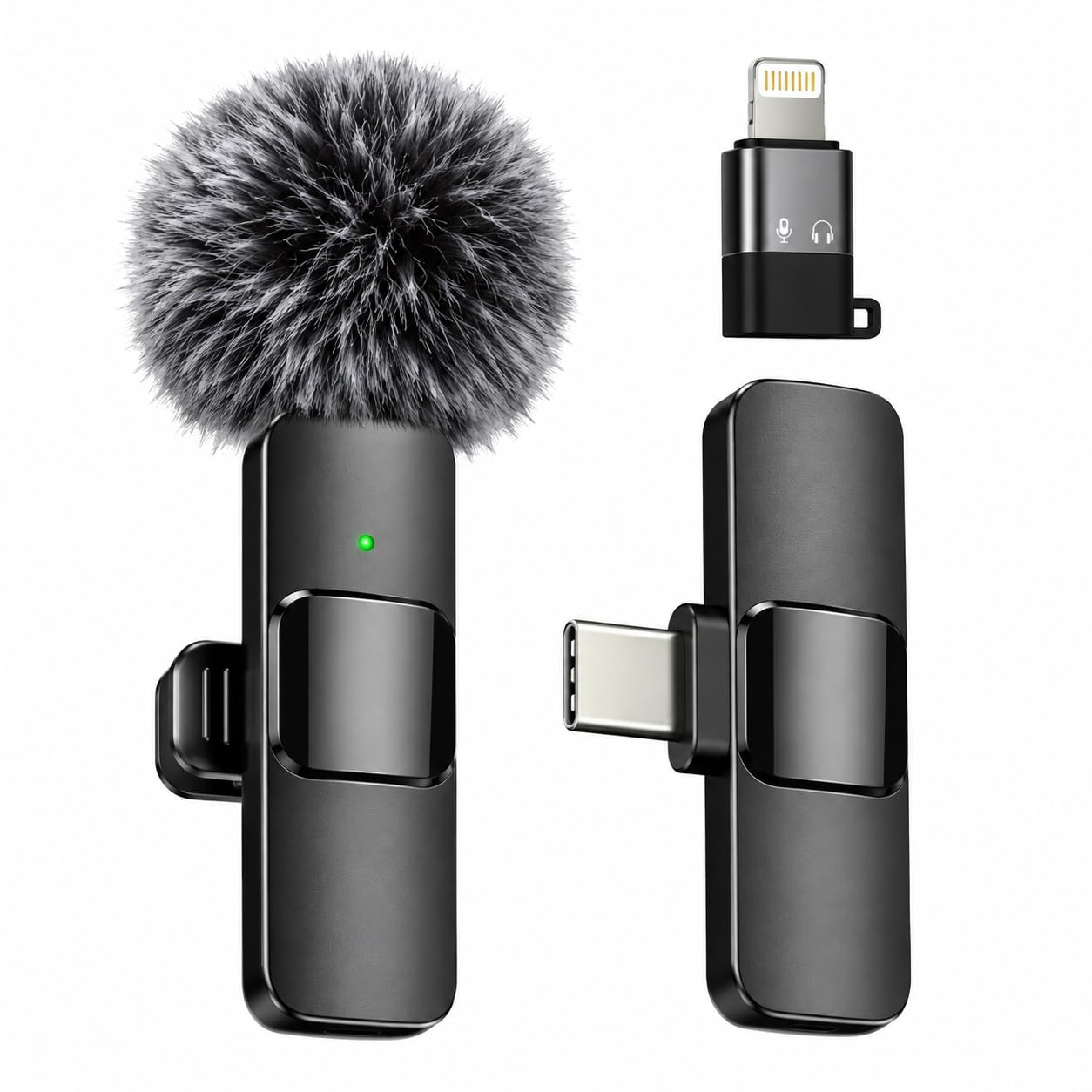Generic K-8 Furry Wireless Microphone - Image 1