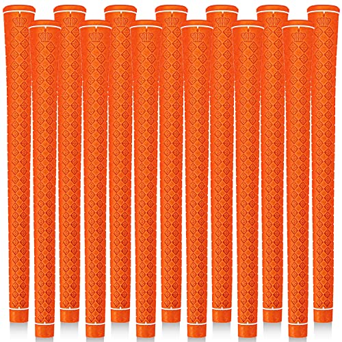 Kingraspgolf Club Grips (13 Piece) Set Golf Club Grips | Multi-Compound Rubber Golf Grip Undersize/ Standard / Midsize 10 Colors Optional. #TOP10