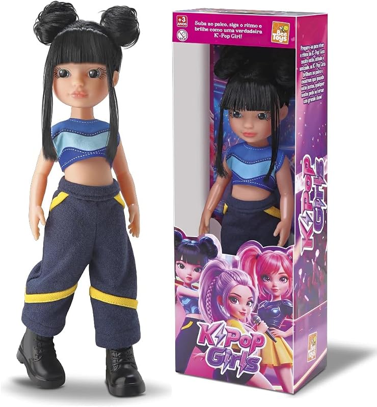 Boneca K-POP Girls Beverly Lumi Fashion Estilosa Original Bee Toys