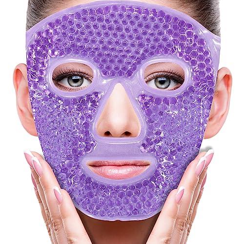 ZNÖCUETÖD Face Eye Mask Ice Pack for Reducing Puffiness,...