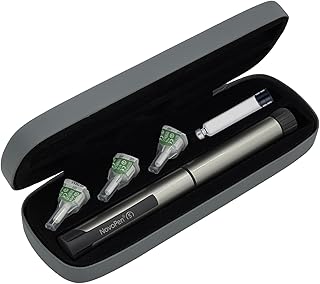 Insulin Pen and Needle Case, Diabetes Travel Organizer Case for 1 Insulin Pen, 3 Needles and 1 Cartridge, Portable Insulin Pen Case with Needle Holder to Keep Diabetic Supplies Organized & Safe