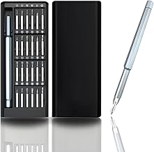 Precision Screwdriver Set, 24 in 1 Mini Magnetic Repair Tool Kit, Small Screwdriver Set for Xbox, Switch, iPhone, MacBook,…