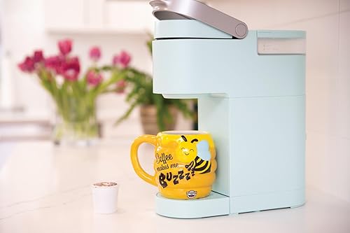 Miniatura 5 de BigMouth Inc Buzz-presso Funny Mugs - Taza de café divertida en forma de panal - Lindas tazas para mujeres y hombres - Regalos geniales para adultos