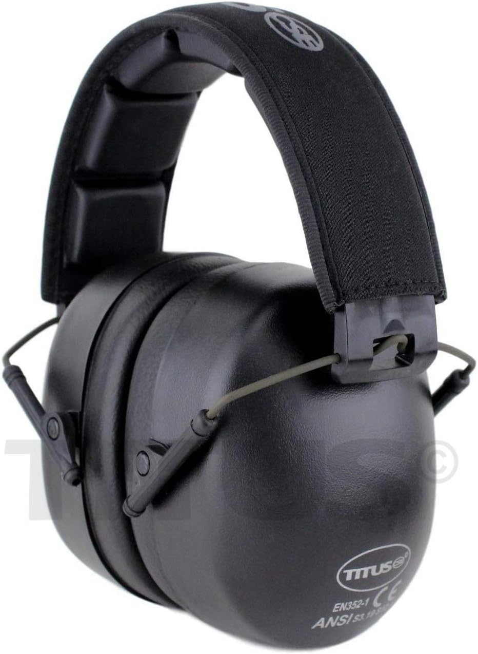 TITUS High Decibel Safety Earmuffs
