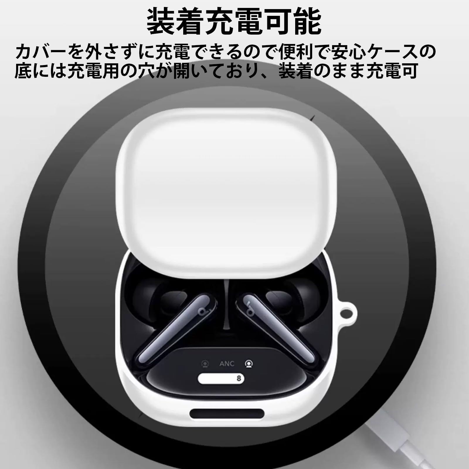Amazon | JXRICH For Anker Soundcore Liberty 4 Proケース Anker