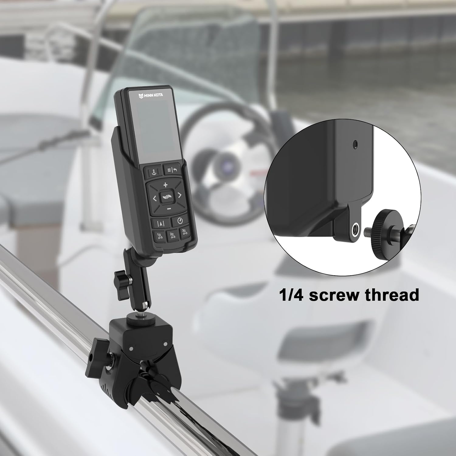 HOLACA Remote Holder fits the Minn-Kota Advanced GPS trolling Motor Remote