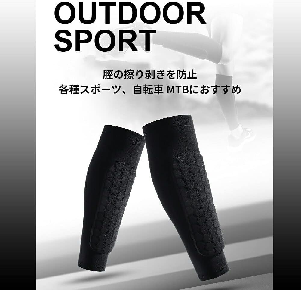  Pelindung Tulang Kering Shin Protector Leg Cover SizeL/XL 