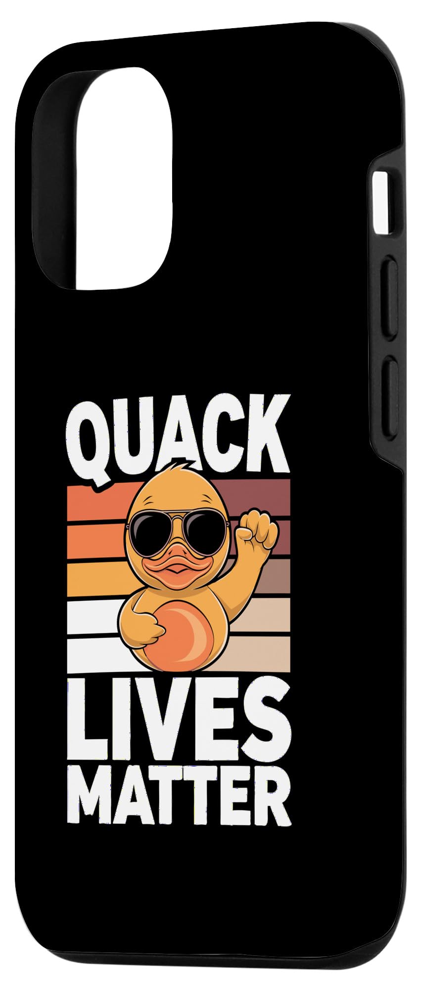 iPhone 13 Pro Rubber Duck, Quack Lives Matter, Duck Lover Case - Image 2
