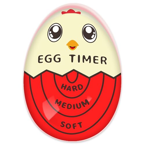 Lasubst Egg Timer for Boiling Eggs that Changes Color When