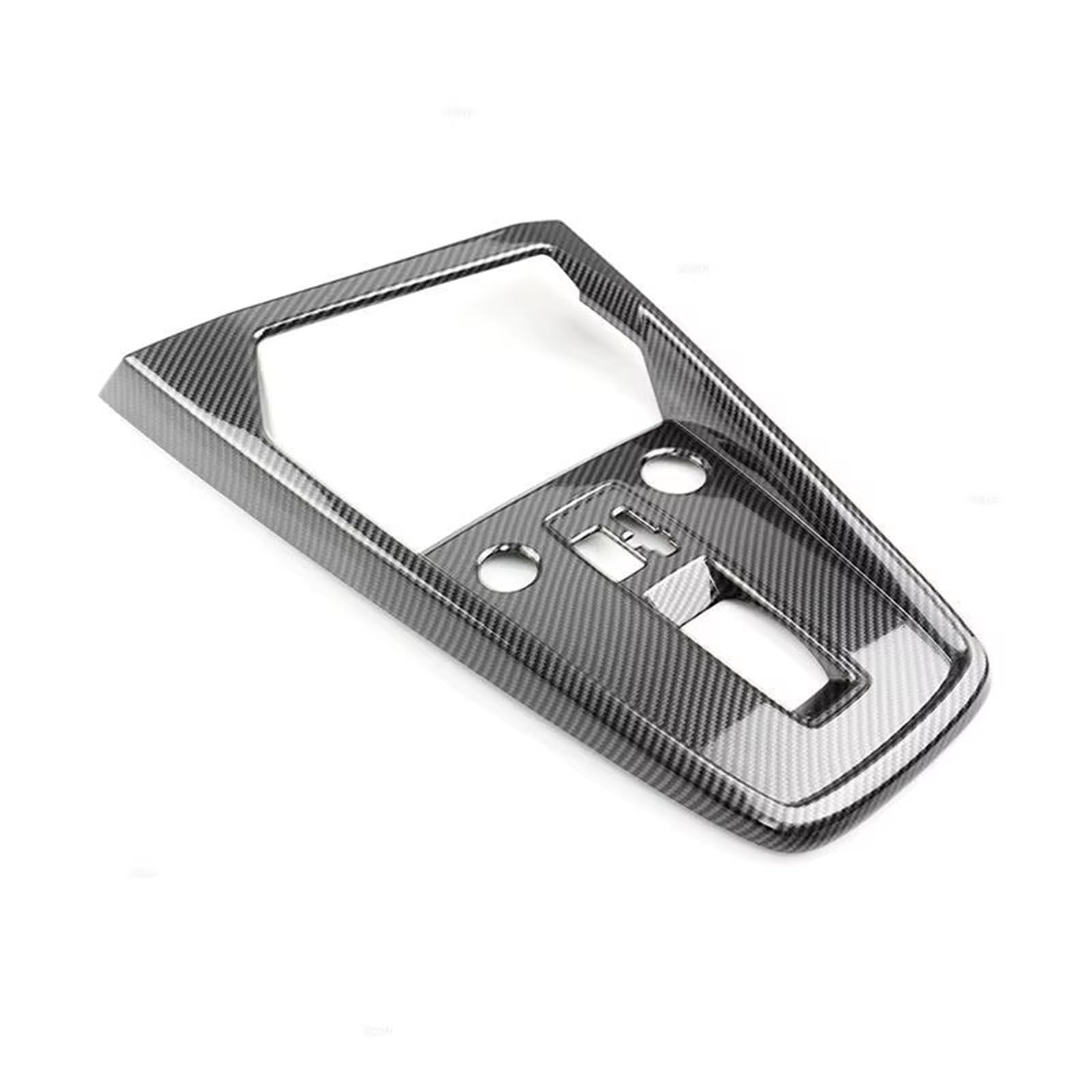 for A3 for 8Y 2019 2020 2021 LHD Car Interior Carbon Fiber Texture Center Console Control Cover Center Console Interior Trim Panel