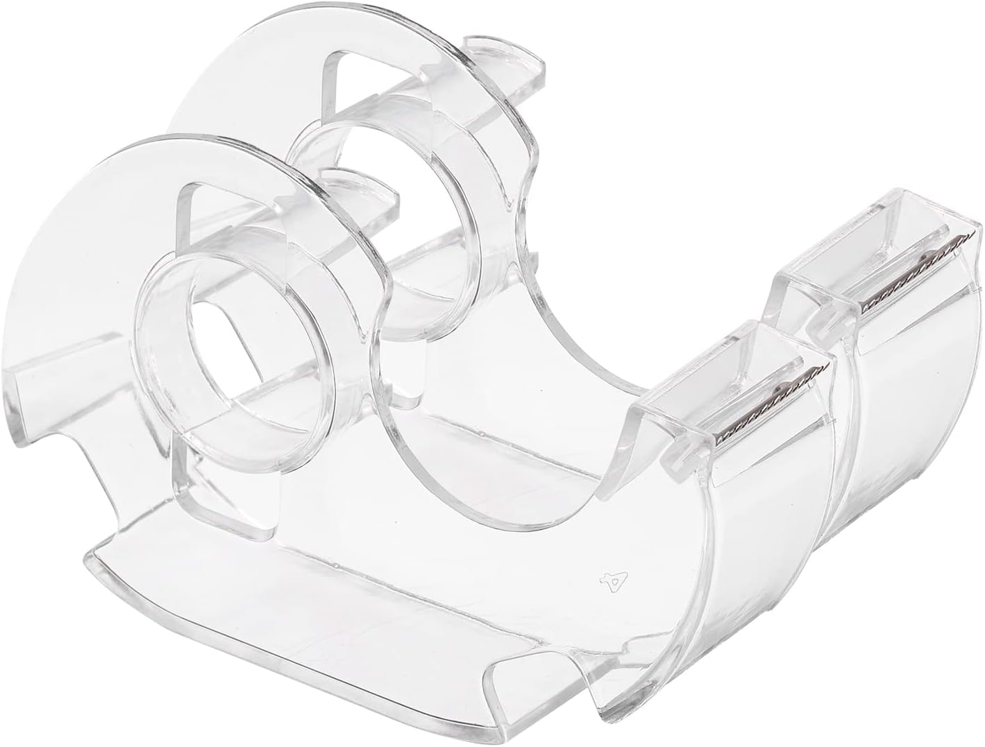 PATIKIL Tape Dispenser, 2 Pack Plastic Refillable SingleSided Handheld