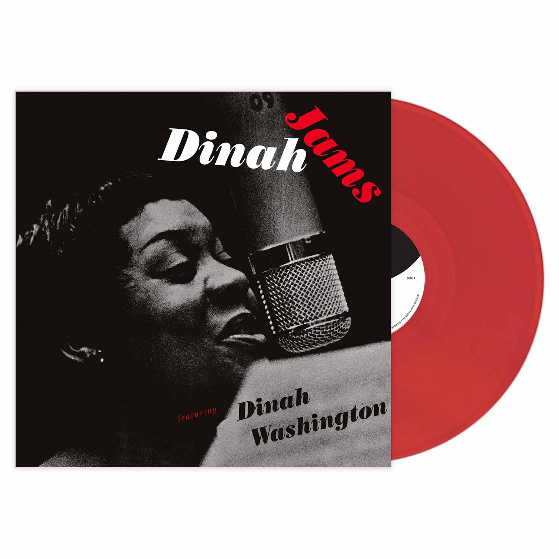WASHINGTON, Dinah - Dinah Jams (reissue) - Vinyl (red vinyl LP)