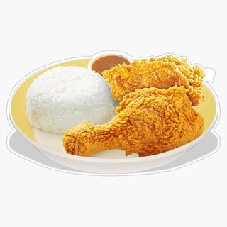 Jollibee Chickenjoy Sticker Vinyl Bumper Sticker Decal Waterproof 5"