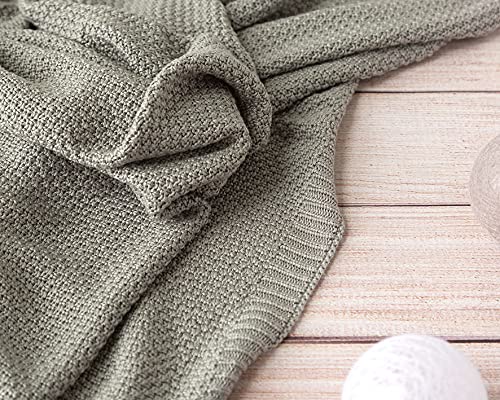 KIOKIDS Coperta in bambù, colore: grigio